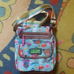 Lily Bloom owl shoulder bag